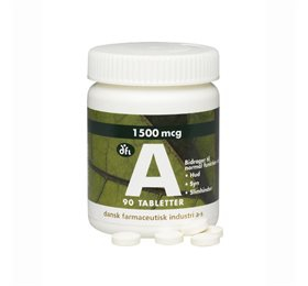 A vitamin 1500 mcg/5000 ie 90 tab