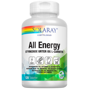 All Energy 120 tab fra Solaray