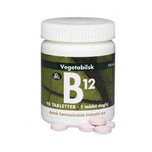 B12-vitamin, 125 mcg - 90 tabl.