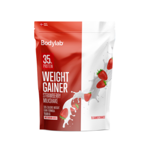 BodyLab Weight Gainer Jordbær Milkshake (1,5kg)