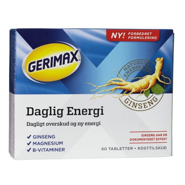 Gerimax Daglig Energi 60 stk