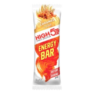 High5 Energy Bar 55g - Caramel / Chokolade overtræk