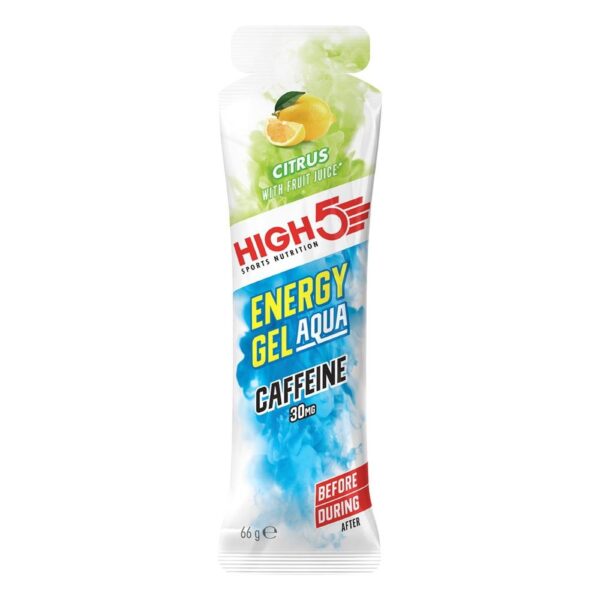 High5 Energy Gel Aqua Caffeine 60ml - Citrus