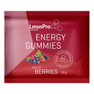 LinusPro Energy Gummies Berries - 30 g.
