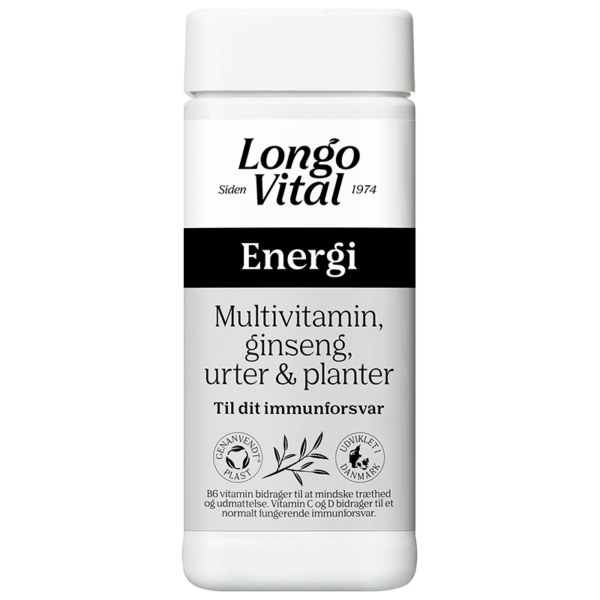 Longo Vital Energi (180 kap)