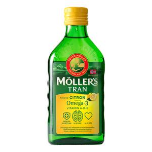 Møllers Tran fiskeolie - med citrus omega 3 - 250 ml