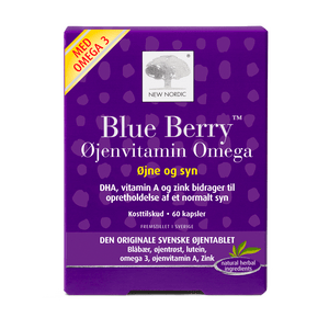 New Nordic Blue Berry Omega 3 - 60 kaps.