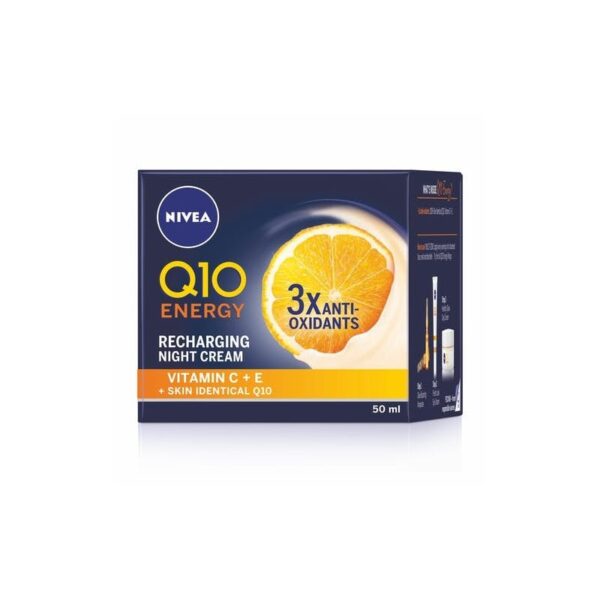 Nivea Q10 Energy Recharging Night Cream 50 ml