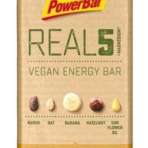 PowerBar REAL5 Veagan Energy Bar - Banana Hazelnut