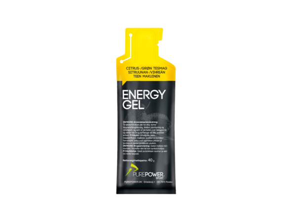 Purepower Energy Gel - Citrus/Grøn te - 40 gram