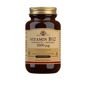 Solgar B12-vitamin 1000 Âµg - 250 tyggetabletter