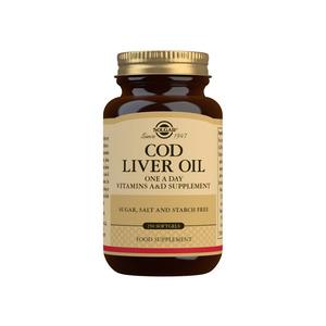 Solgar Torskeleverolie (Cod Liver Oil) - 250 kap