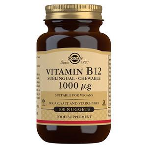 Solgar Vitamin B12, 1000 Âµg - 100 sugetabl.