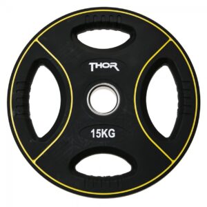 Thor Fitness Vægtskive m. Håndtag 15kg (1 stk)
