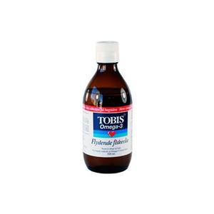 Tobis Omega-3 flydende fiskeolie - 300 ml.