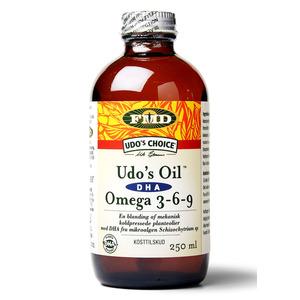 Udo's Oil DHA Omega 3-6-9 - 250 ml.