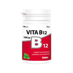 Vita B12 1 mg - 100 sugetabl.