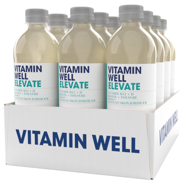 Vitamin Well Elevate (12x 500ml) - OBS! BEDST FØR 17/9-2023