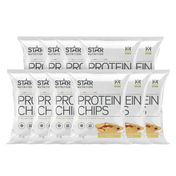 10 x Protein Chips, 30g, Onion