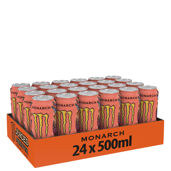 24 x Monster Energy, 50 cl, Juiced Monarch