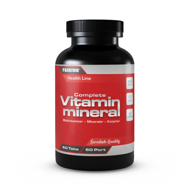 Complete vitamin & mineral, 60 tabs