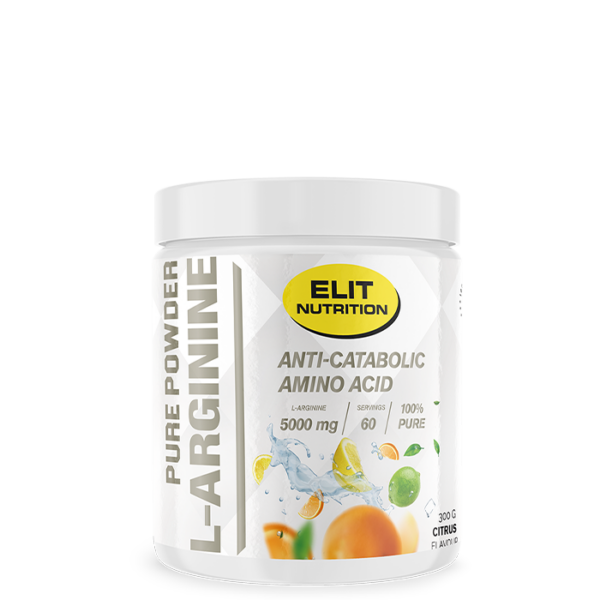 ELIT 100% Pure Powder L-arginine, 300 g