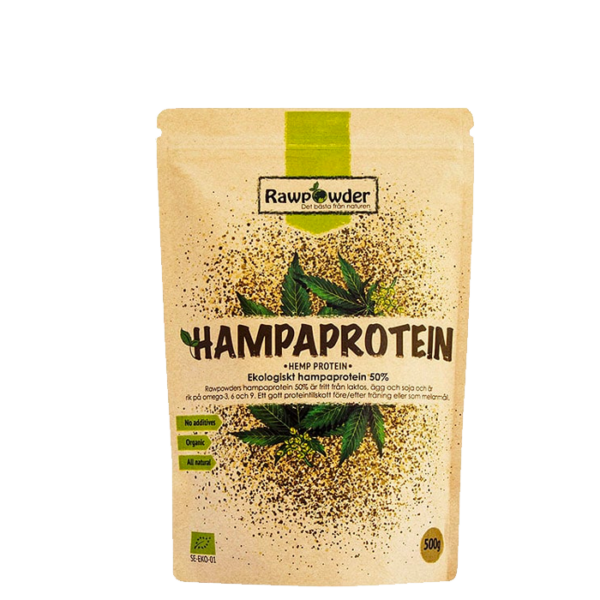 Ekologiskt Hampaprotein 500 g