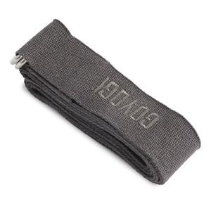 GOYOGI Organic Cotton Yoga Practice Strap Dark Grey - 1 stk