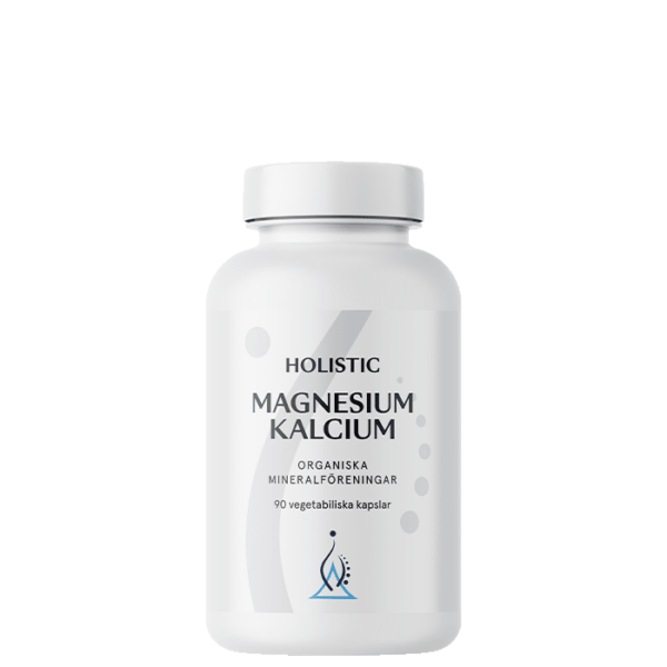 Magnesium-calcium, 80/40 mg (veg.), 100 kapsler
