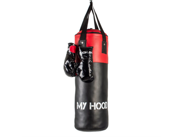 My Hood - Boksepude med handsker - 10 kg - 4-12 år