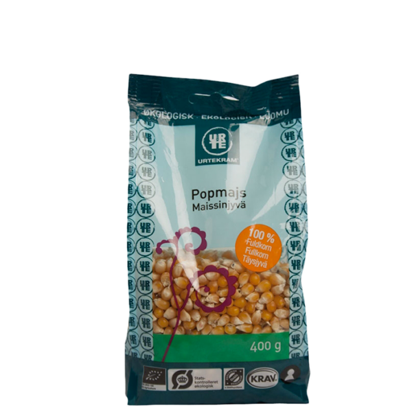 Popmajs, øko, 400 g
