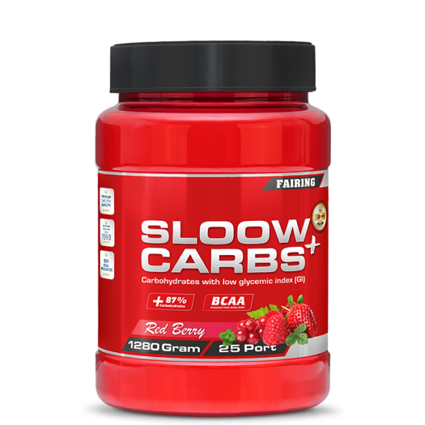Sloow Carbs +, 1280 g