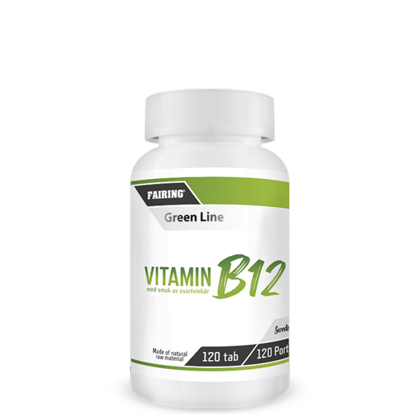 Vitamin B12, 120 tuggtabletter