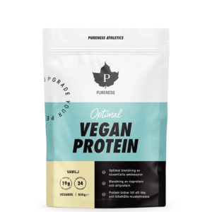 Athletics Optimal Øko Vegan Protein Vanillje, 600 g