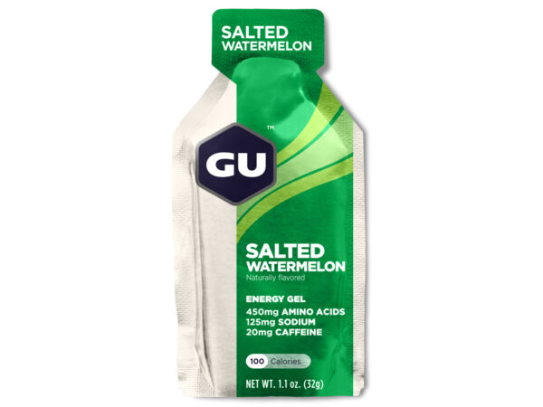 GU Energy Gel - Salted Watermelon - 20 mg koffein - 32 gram