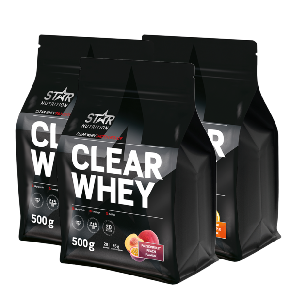 3 x Clear Whey, 500g