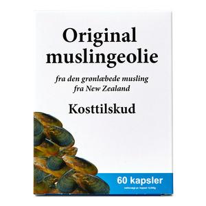 Muslingeolie original - 60 kaps.