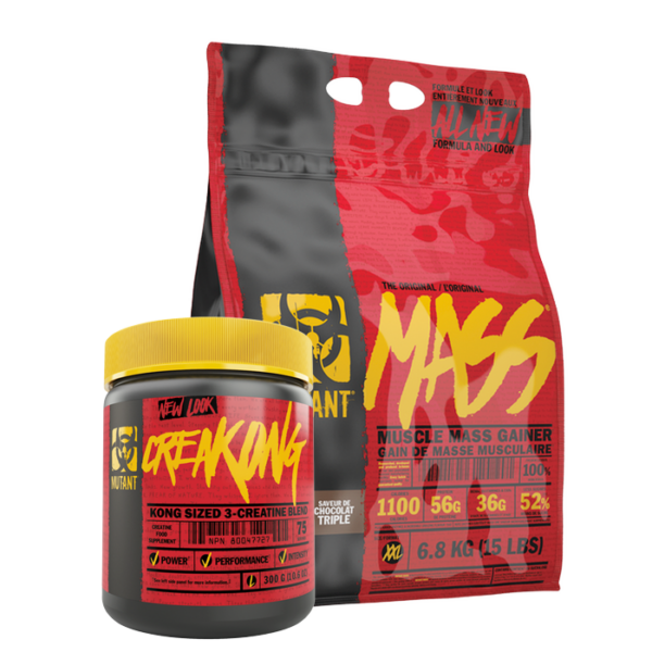 Mutant Mass, 6,8 kg + CreaKong, 300g