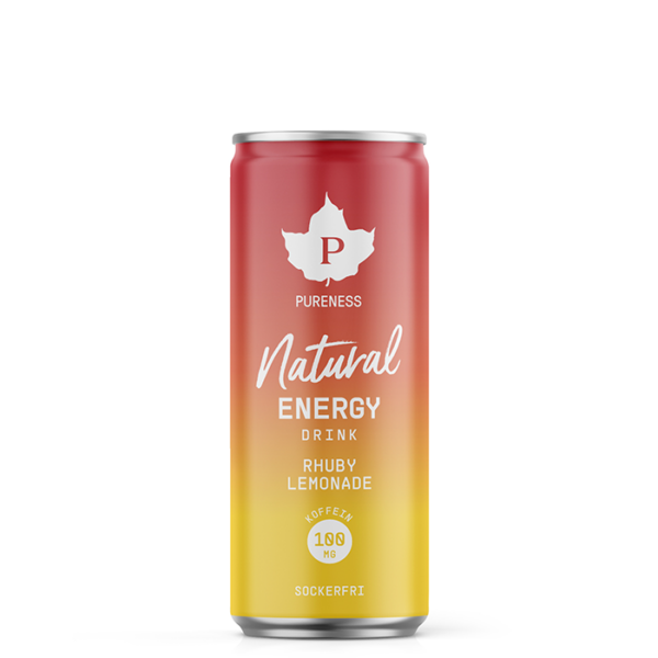 Natural Energy Drink Rhuby Lemonade 330 ml
