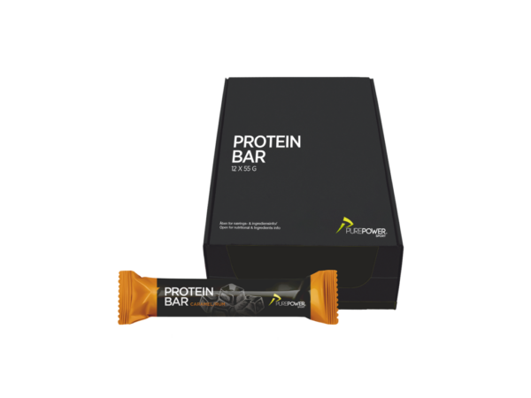 Purepower Protein Bar - Karamel Rom - 12 x 55 gram