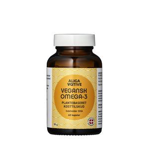 Aliga Aqtive Vegansk Omega-3 - 60 kaps.