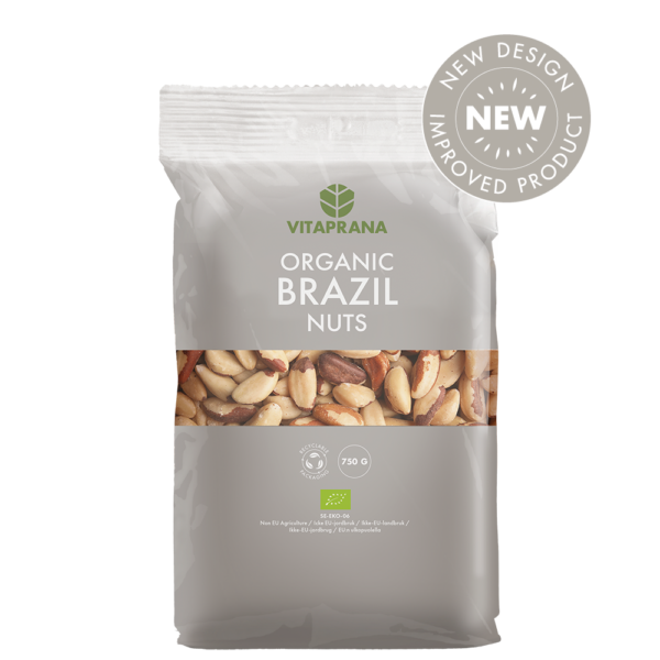 Organic Brazil Nuts, 750g