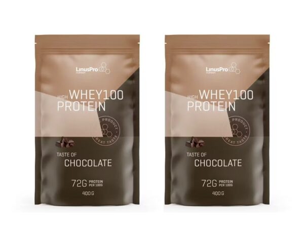 LinusPro Whey100 Chocolate 2 x 400 g