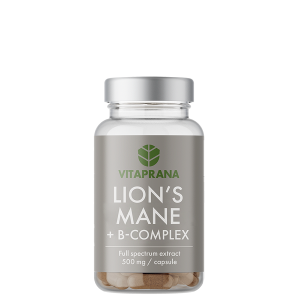 Lion´s Mane + B complex, 50 capsules