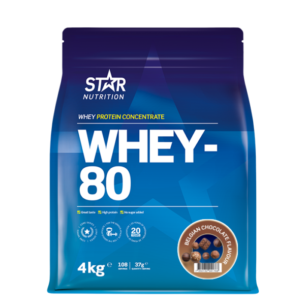Whey-80 Valleprotein 4 kg​