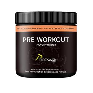 Purepower Pre Workout Icetea/peach - 300 g