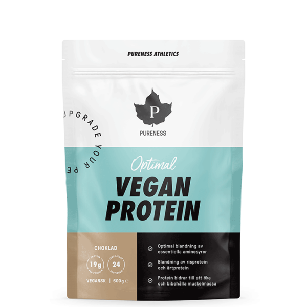 Athletics Optimal Øko Vegan Protein Chokolade, 600 g