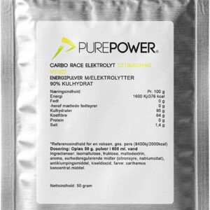 Purepower Energy Drink Citrus - 50g