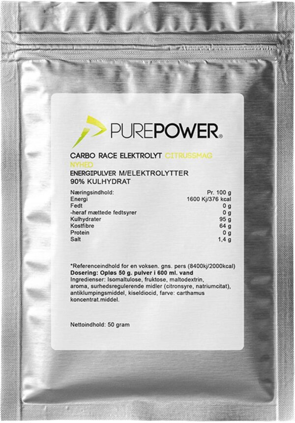 Purepower Energy Drink Citrus - 50g