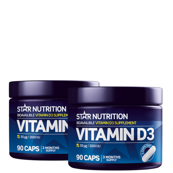 Vitamin D3 90 caps x 2